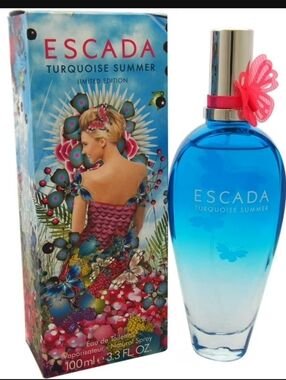 Limited Edition Escada Turquoise Summer by Escada Eau De Toilette Spray 1.6 oz